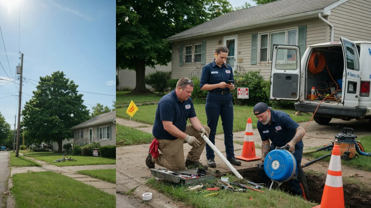 Sewer Line Repair in Cressona, PA near me